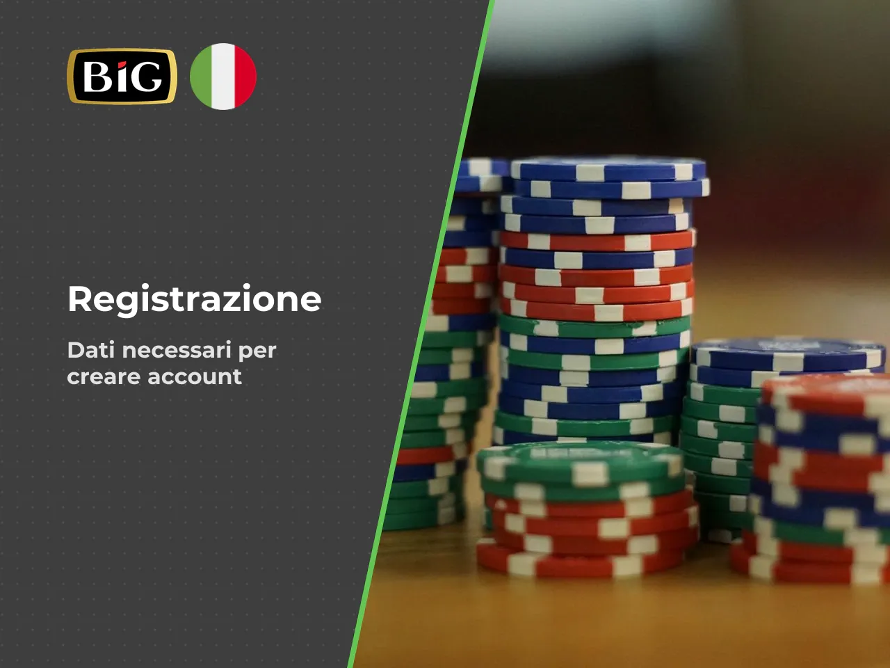 Quali dati servono per aprire il