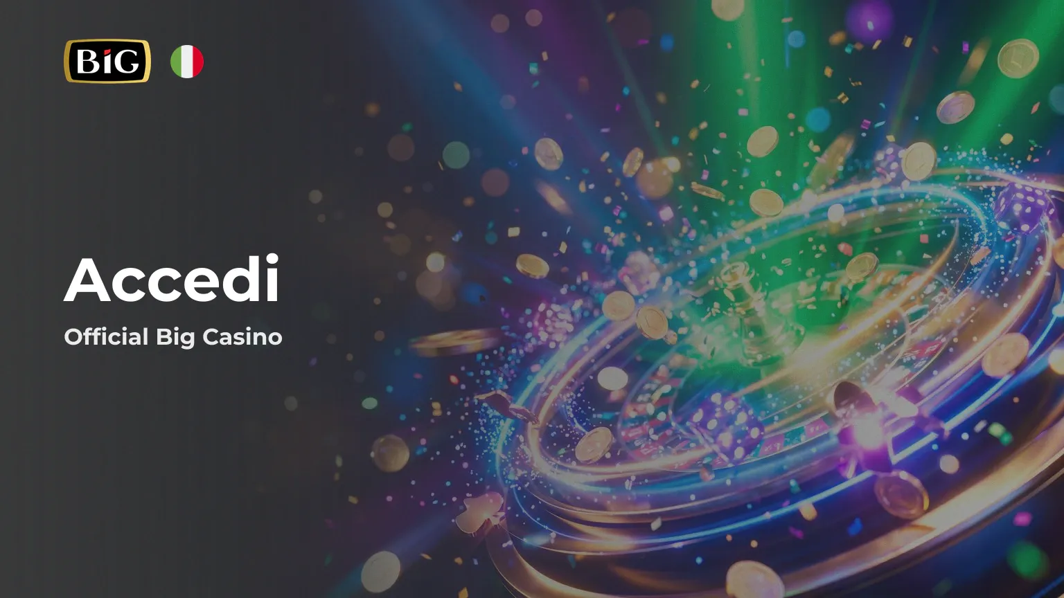 Big Casino Login accesso, registrazione, bonus