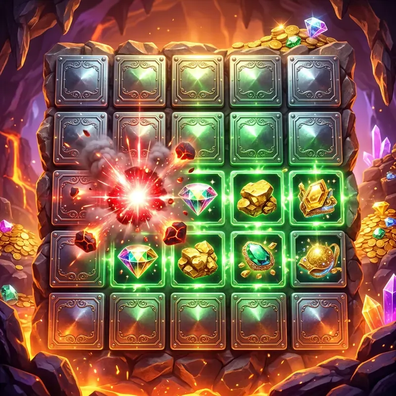 Mines game demo, app e come