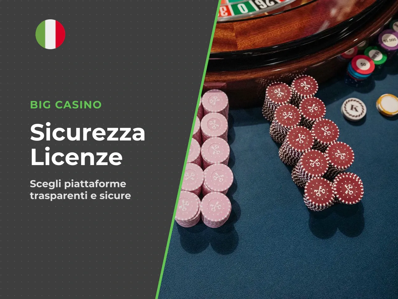 Licenza, reputazione e trasparenza della piattaforma