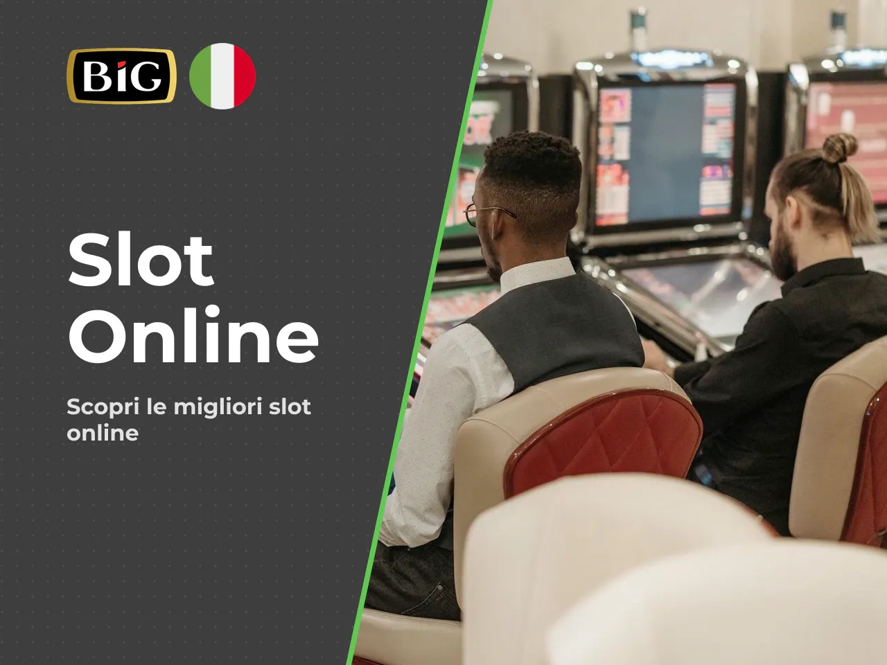 Slot online e giochi di slot. I **giochi di slot online** compongono la maggior parte della libreria del casinò. Secondo analisi di mercato europee sul settore iGaming, le **slot online** generano tra