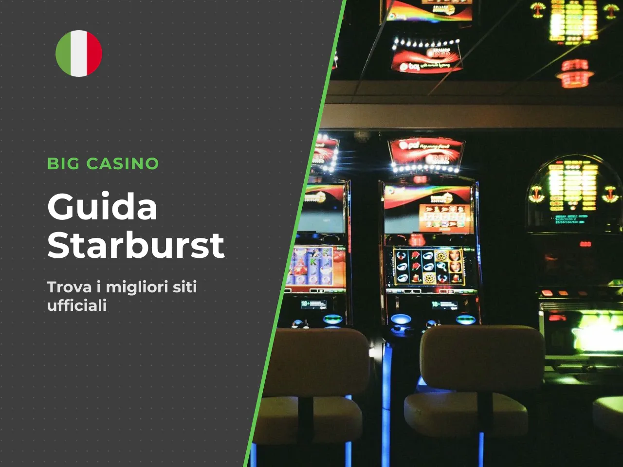 Casinò ADM dove trovare Starburst: come orientarsi. Starburst è presente nella quasi totalità delle piattaforme ADM italiane. Per aiutarti nella scelta concreta, ecco i criteri principali da valutare 