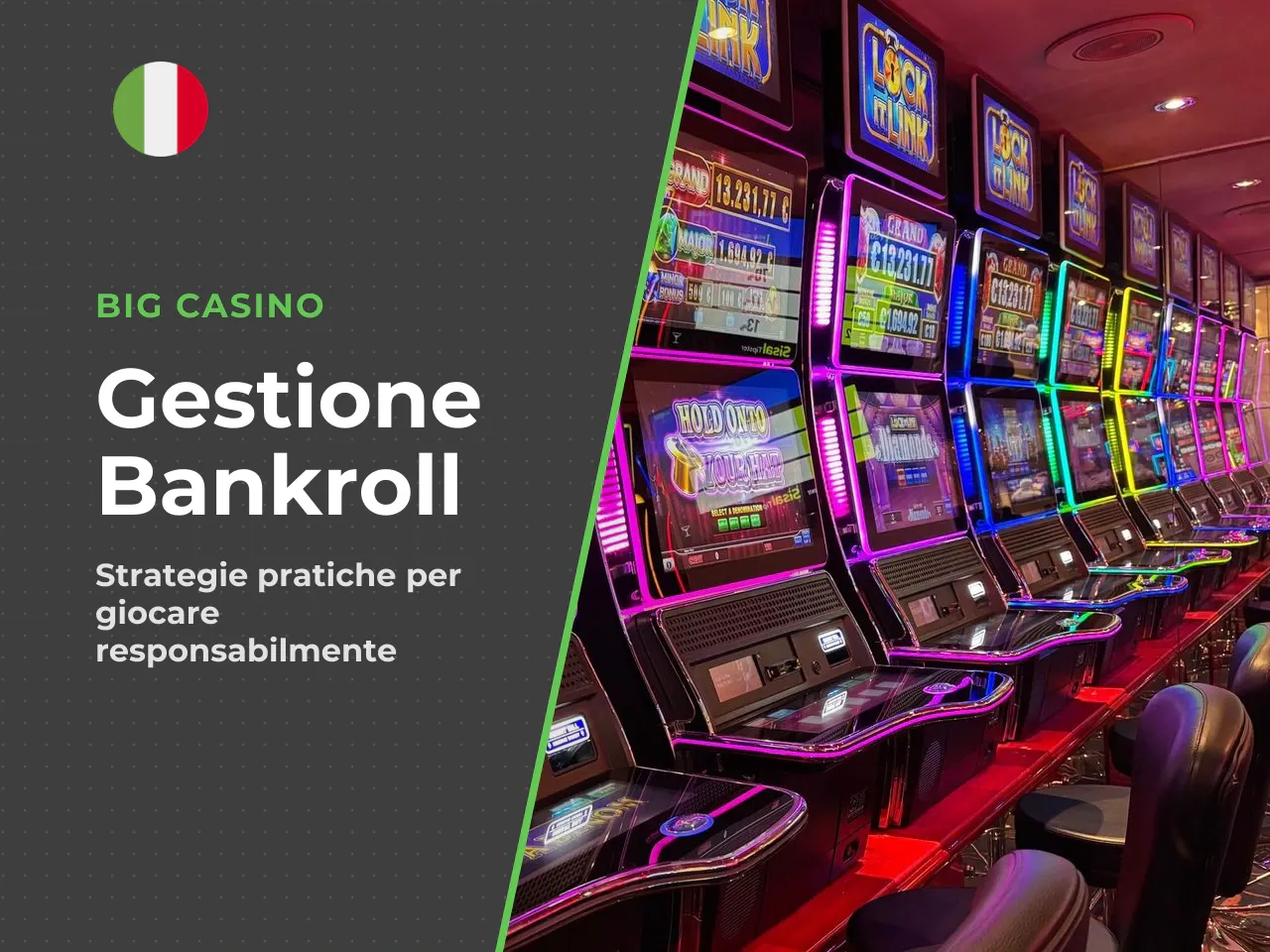 Consigli pratici per la gestione del bankroll. Nessuna strategia può modificare l'RTP o garantire vincite. Il generatore di numeri casuali rende ogni spin completamente indipendente dal precedente. De