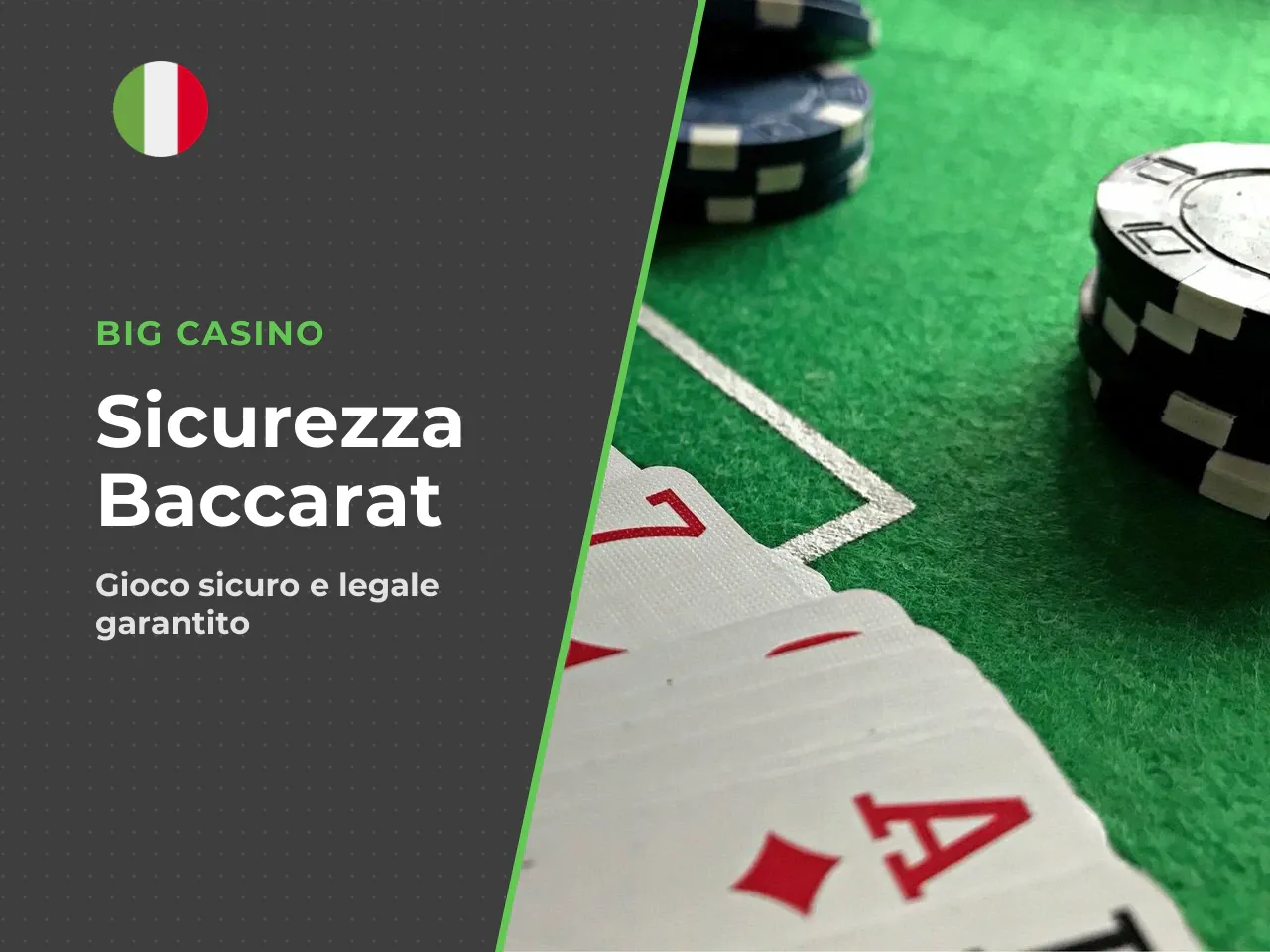 Licenza, sicurezza e qualità dell'offerta baccarat