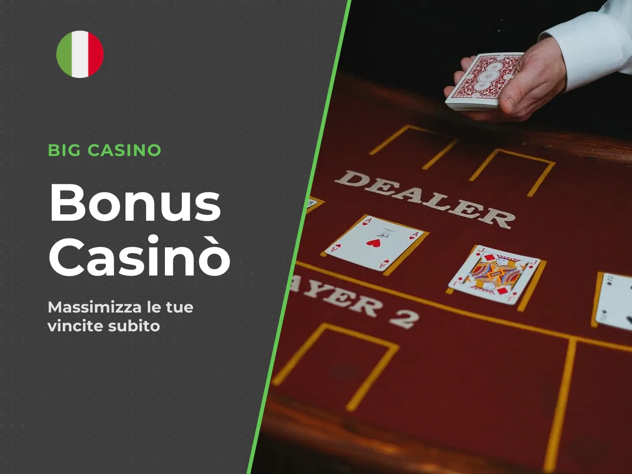 Bonus di deposito, senza deposito e bonus di benvenuto
