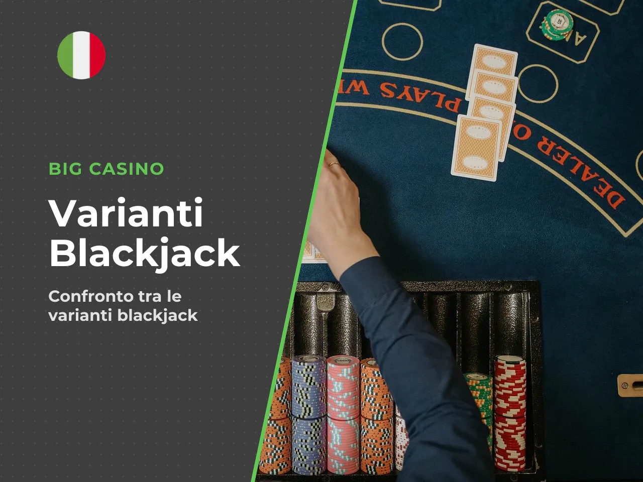 Differenze tra blackjack online, live e