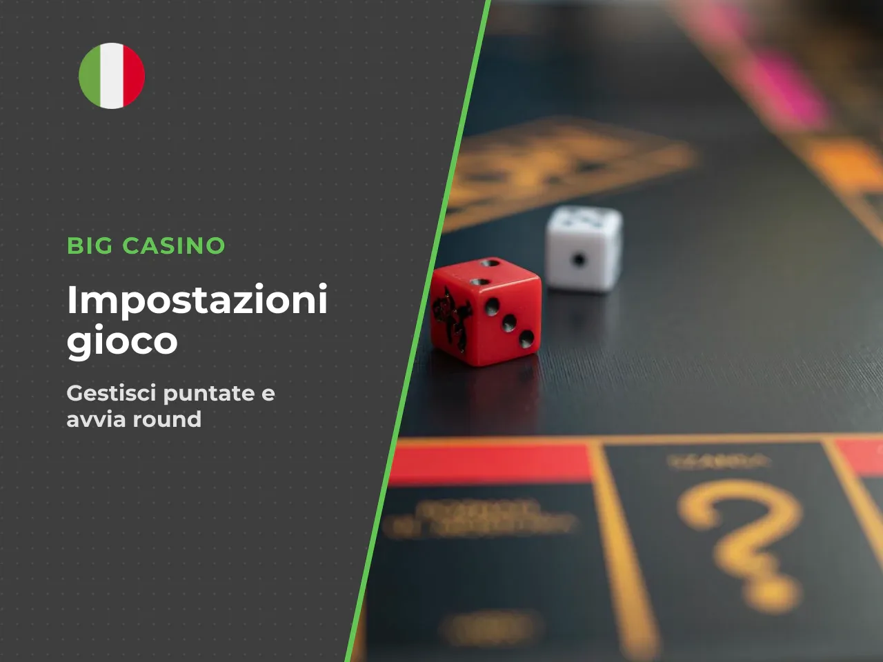 Scelta della puntata e avvio del
