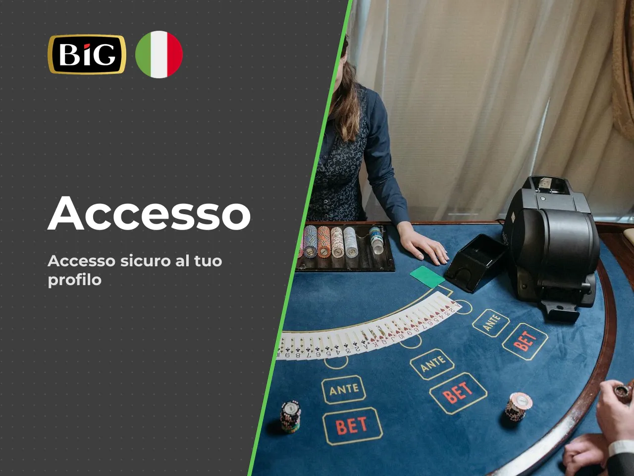 Come fare il login su Big Casino in modo corretto. Per accedere correttamente al sito, inserisci le tue credenziali esatte — email o nome utente e password — nella pagina contrassegnata dal certificat