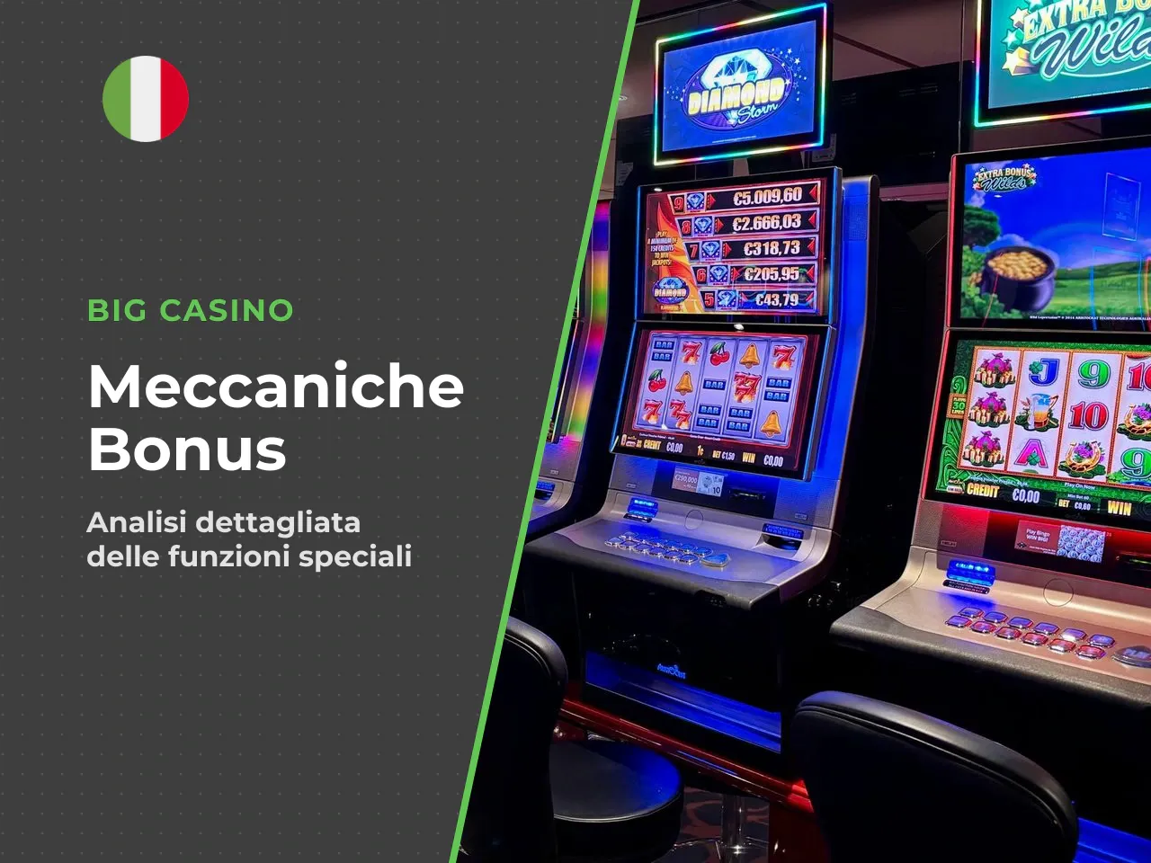 Bonus, free spins e respin le