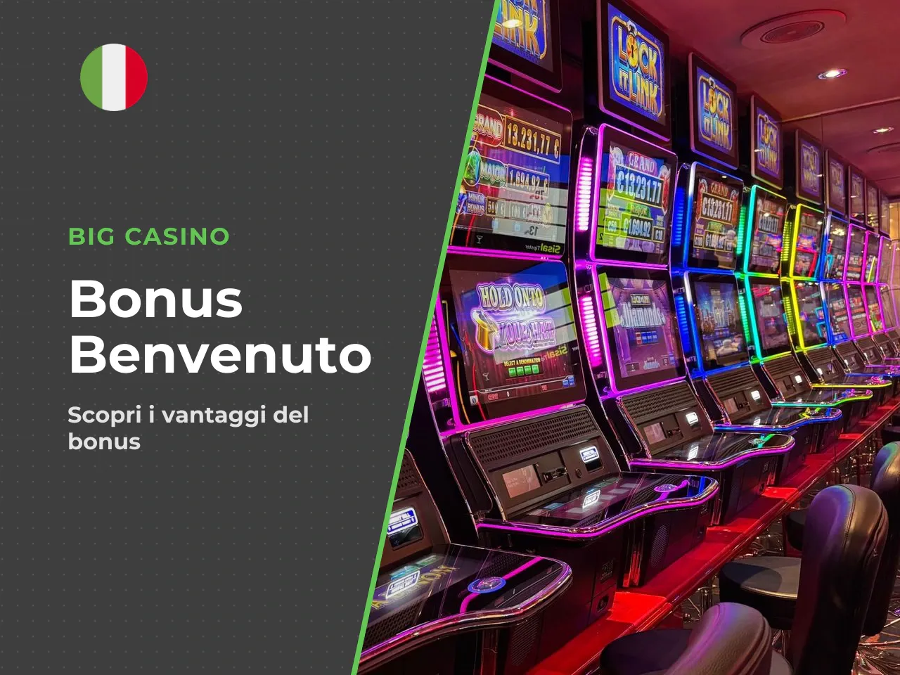 Cosa include l'offerta di benvenuto. L'offerta
