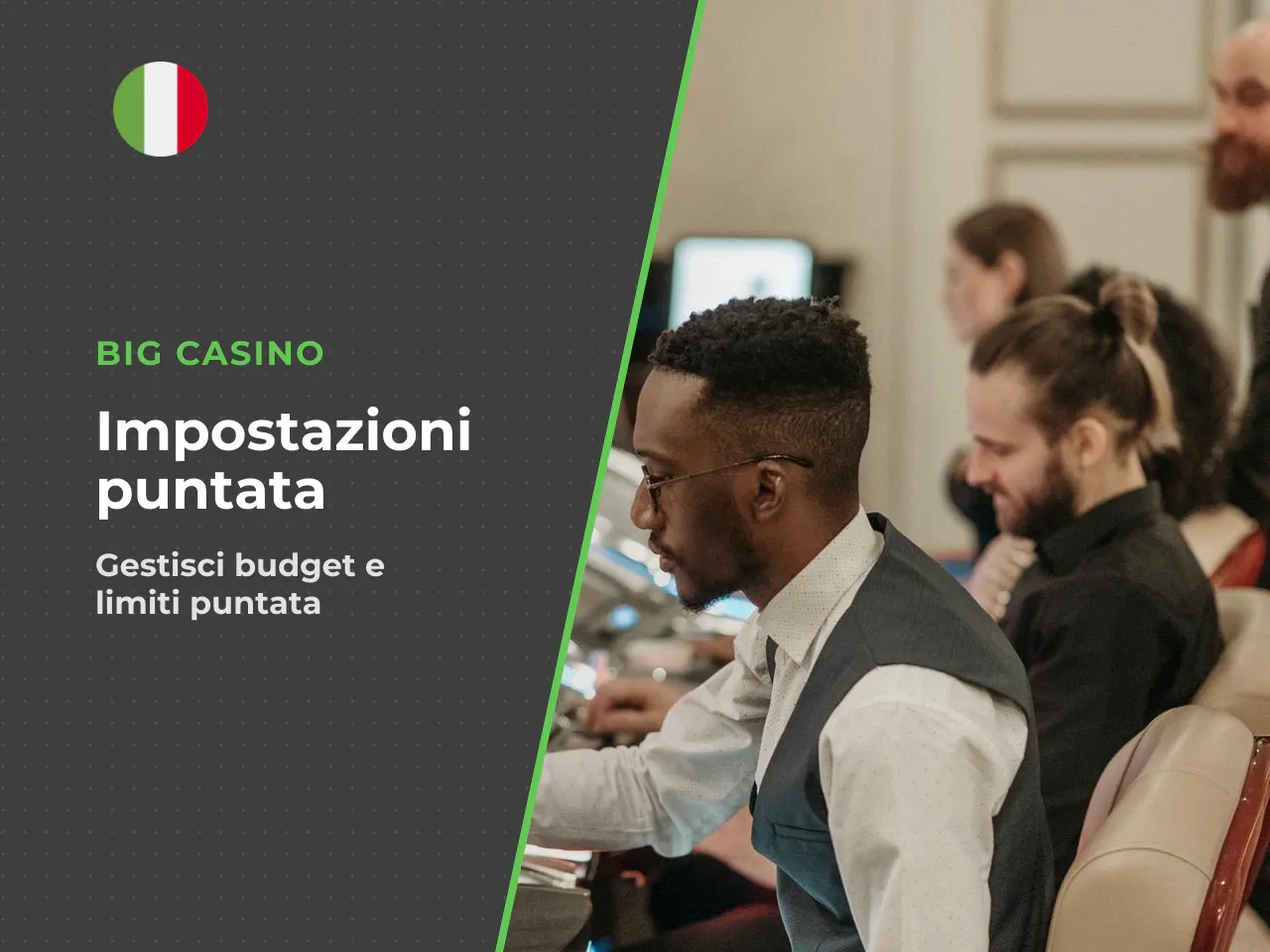 Impostazioni di puntata e valore della