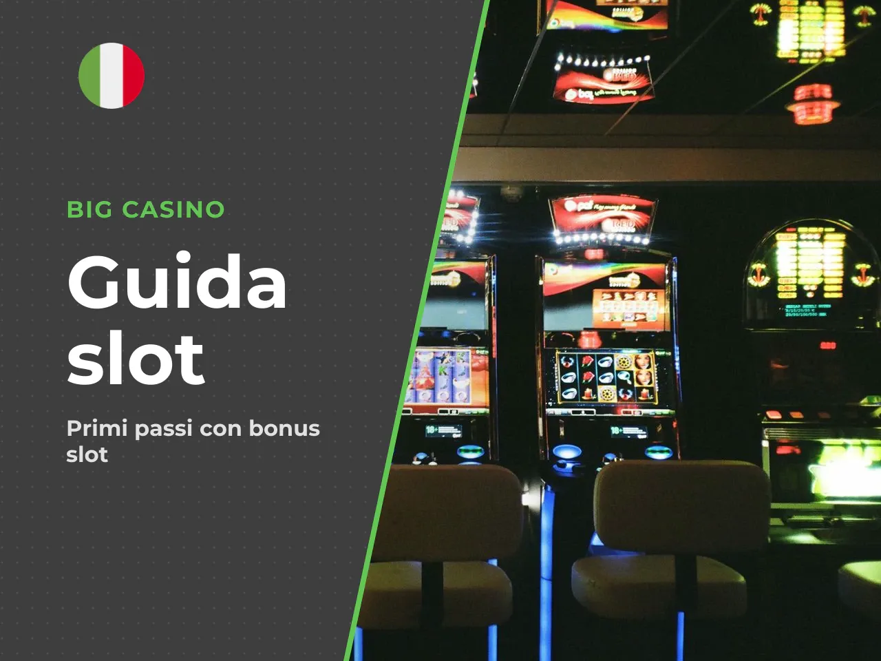 Da bonus a gioco: i primi passaggi nelle slot machine. Una volta che il saldo bonus è attivo, il passaggio successivo è la selezione delle macchine. Su BIG Casino è essenziale controllare che la slot
