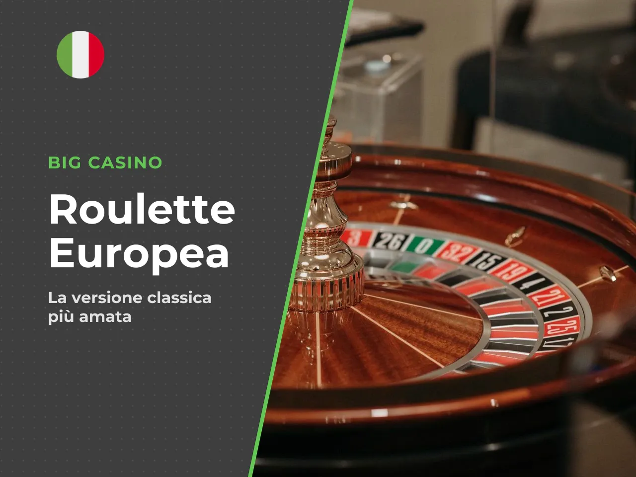Perché la roulette europea è la scelta più comune. Con un solo zero e 37 numeri, la roulette europea è la versione più diffusa nei casino online italiani. Circa il 90% dei tavoli live disponibili appl
