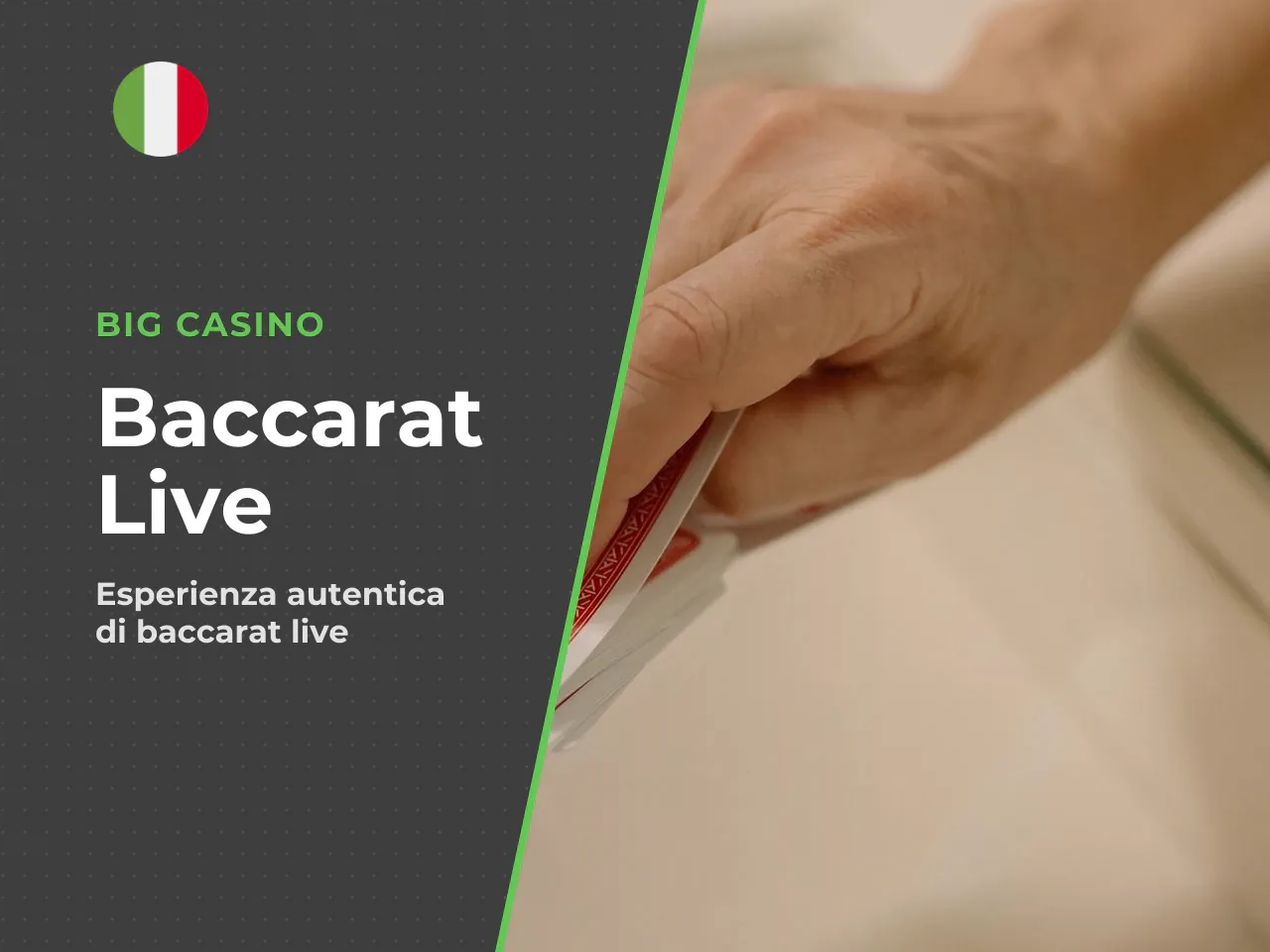 Baccarat live online cosa cambia con