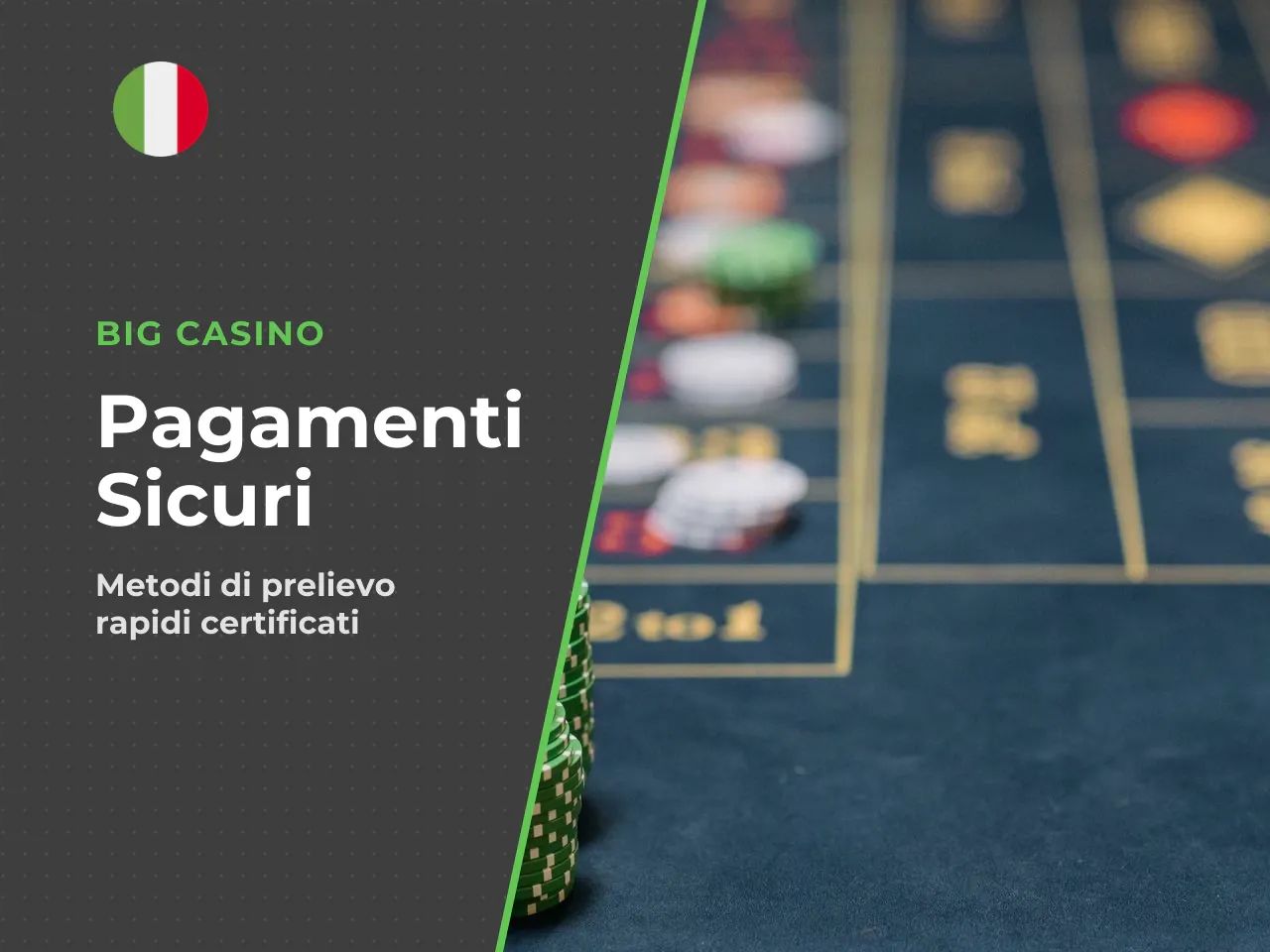 Metodi di pagamento e requisiti tecnici