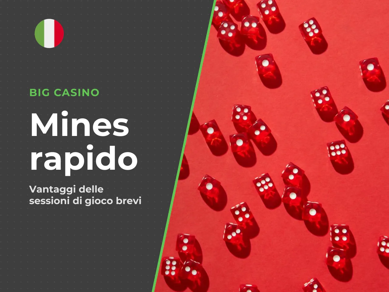 Le ragioni della scelta di mines per le sessioni brevi. Tempi d'ingresso nulli ed ergonomia portatile convergono a favore di cicli di interazione brevissimi con dispendio ridotto. Il format risponde a