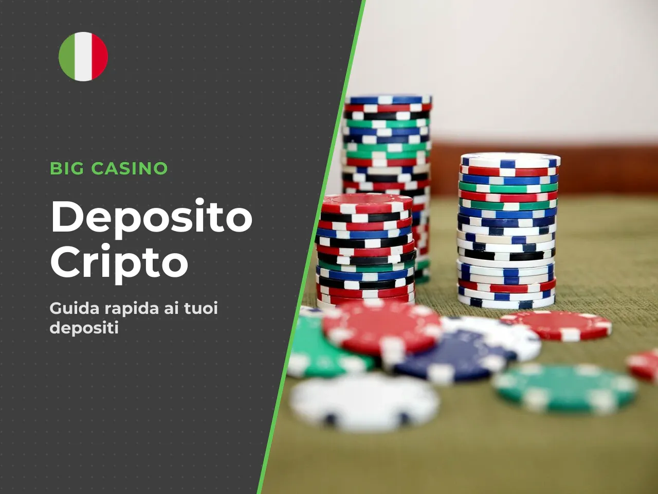 Passaggi per depositare in modo corretto