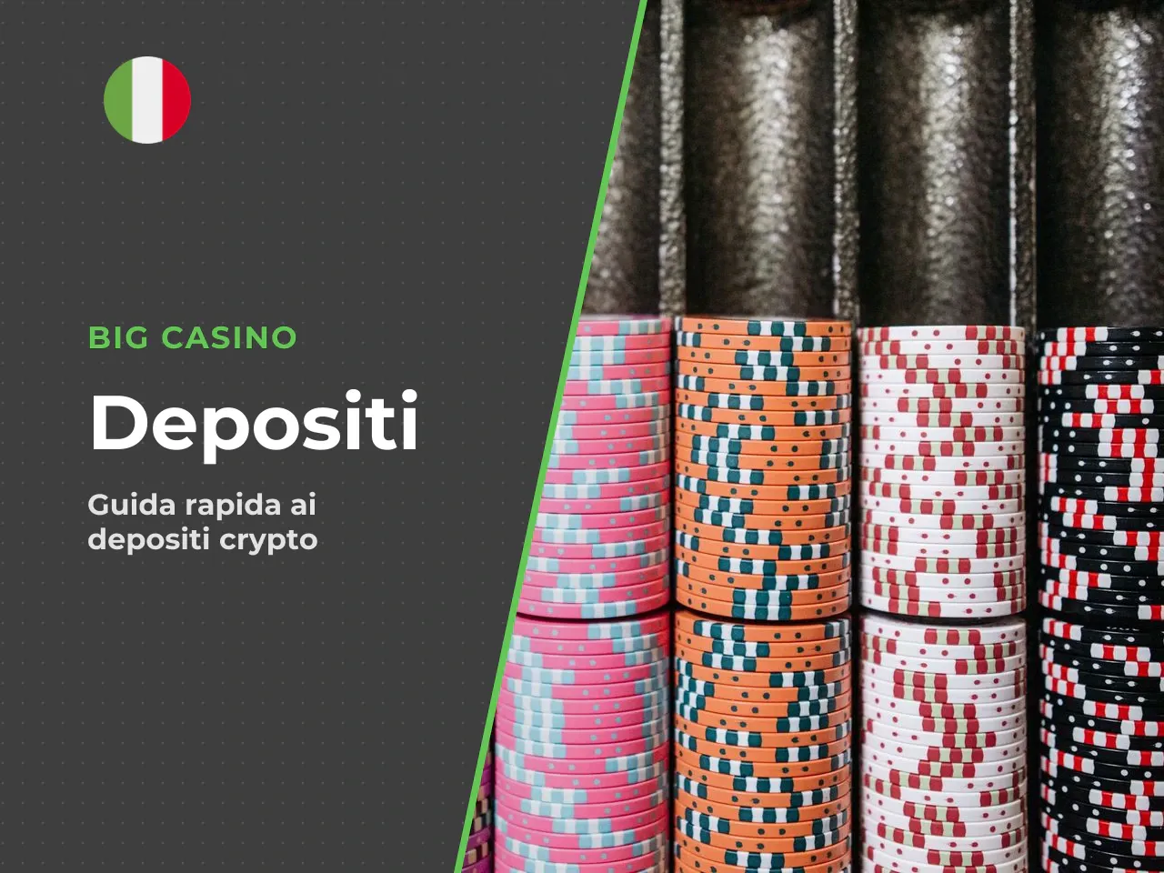 Passaggi per depositare in modo corretto. 1. **Accedi al tuo account** sul crypto casino e vai alla sezione "Depositi" o "Cassa". 2. **Seleziona la criptovaluta** desiderata (es. Bitcoin, USDT) e **sc
