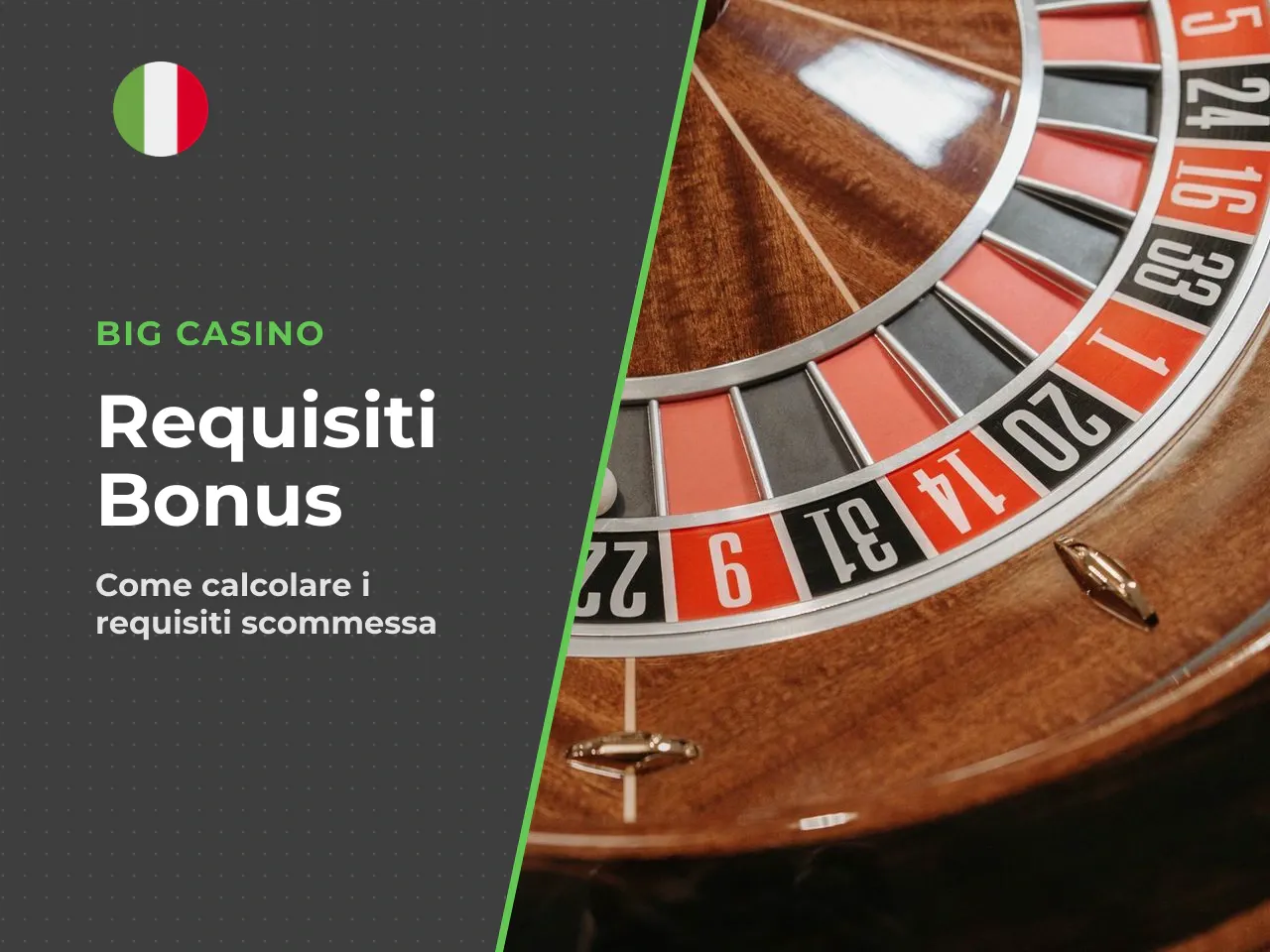 Facciamo un esempio concreto. Supponiamo di ricevere un bonus di 100 € con requisito di scommessa 30x e contributo roulette del 10%. - Wagering totale richiesto: 100 € × 30 = 3.000 €. - Importo reale 