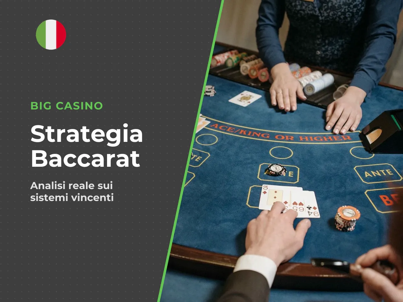 Fact-check è possibile battere il baccarat