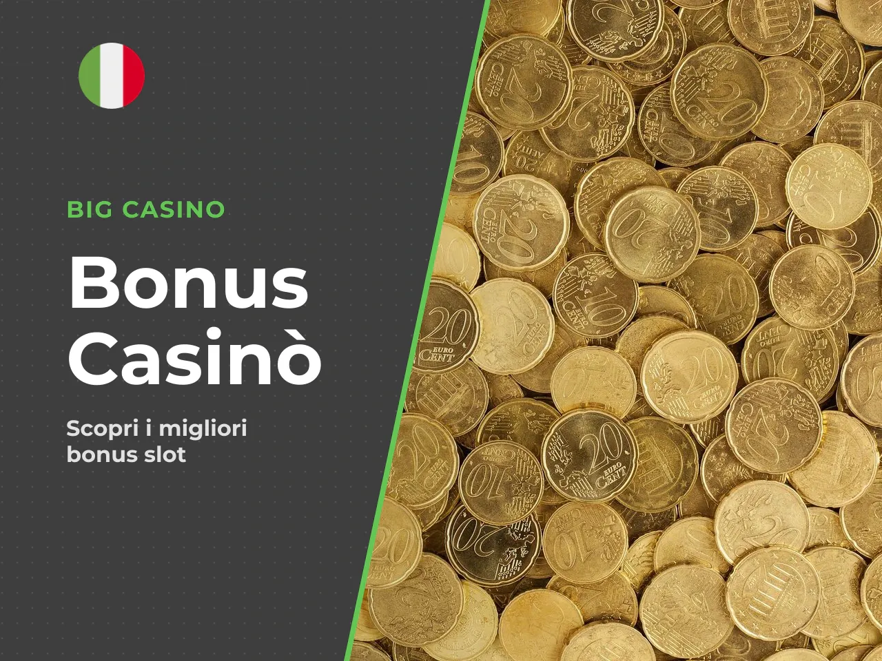 Bonus senza deposito, con deposito e free spin. I casinò ADM offrono principalmente due categorie di bonus utilizzabili sulle slot: **Bonus senza deposito** — vengono accreditati al momento della regi