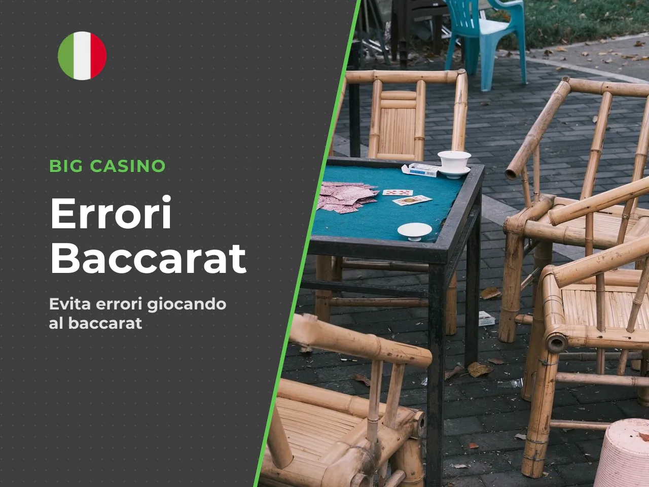 Errori comuni nel baccarat online e live. Ecco gli errori più frequenti commessi dai giocatori, con le relative contromisure: 1. **Inseguire le perdite (chasing losses):** dopo una serie negativa, aum
