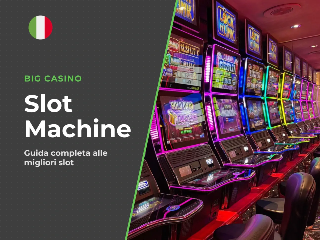Cos'è BIG Casino Slot e perché interessa chi cerca un'offerta conveniente. L'espressione **big casino slot** nel [mercato iGaming italiano](https://bigcasinoit.com) identifica nella quasi totalità dei