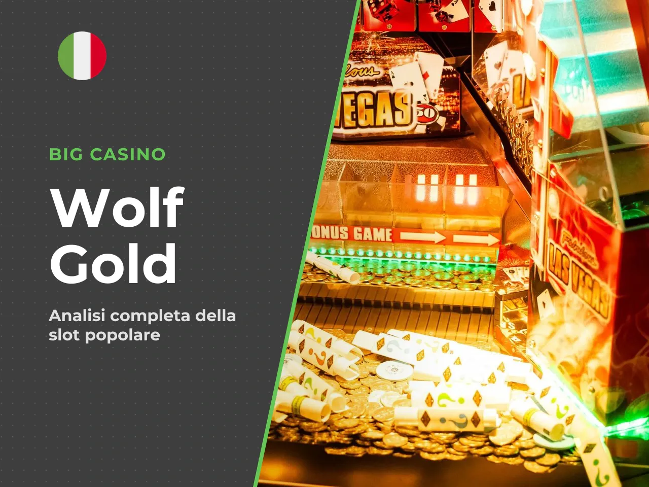 Cos'è Wolf Gold slot e perché la cercano online. Wolf Gold è una video slot sviluppata da **Pragmatic Play**, uno dei provider di riferimento nel [mercato iGaming](https://bigcasinoit.com) internazion