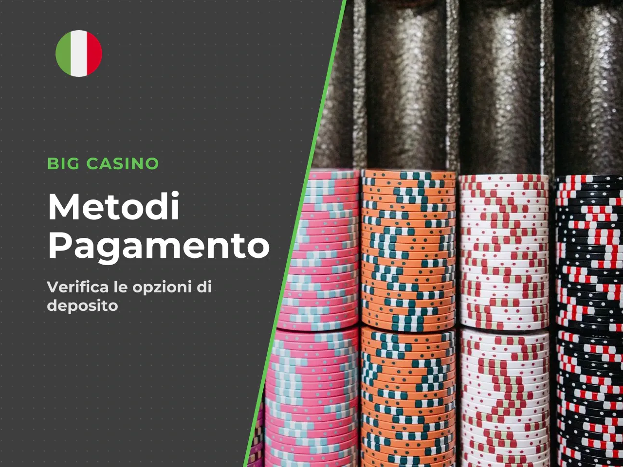 Cosa controllare prima della registrazione e del deposito. Prima di attivare un account verificate i metodi di pagamento: carte bancarie, portafogli elettronici (PayPal, Skrill, Neteller), PostePay e 