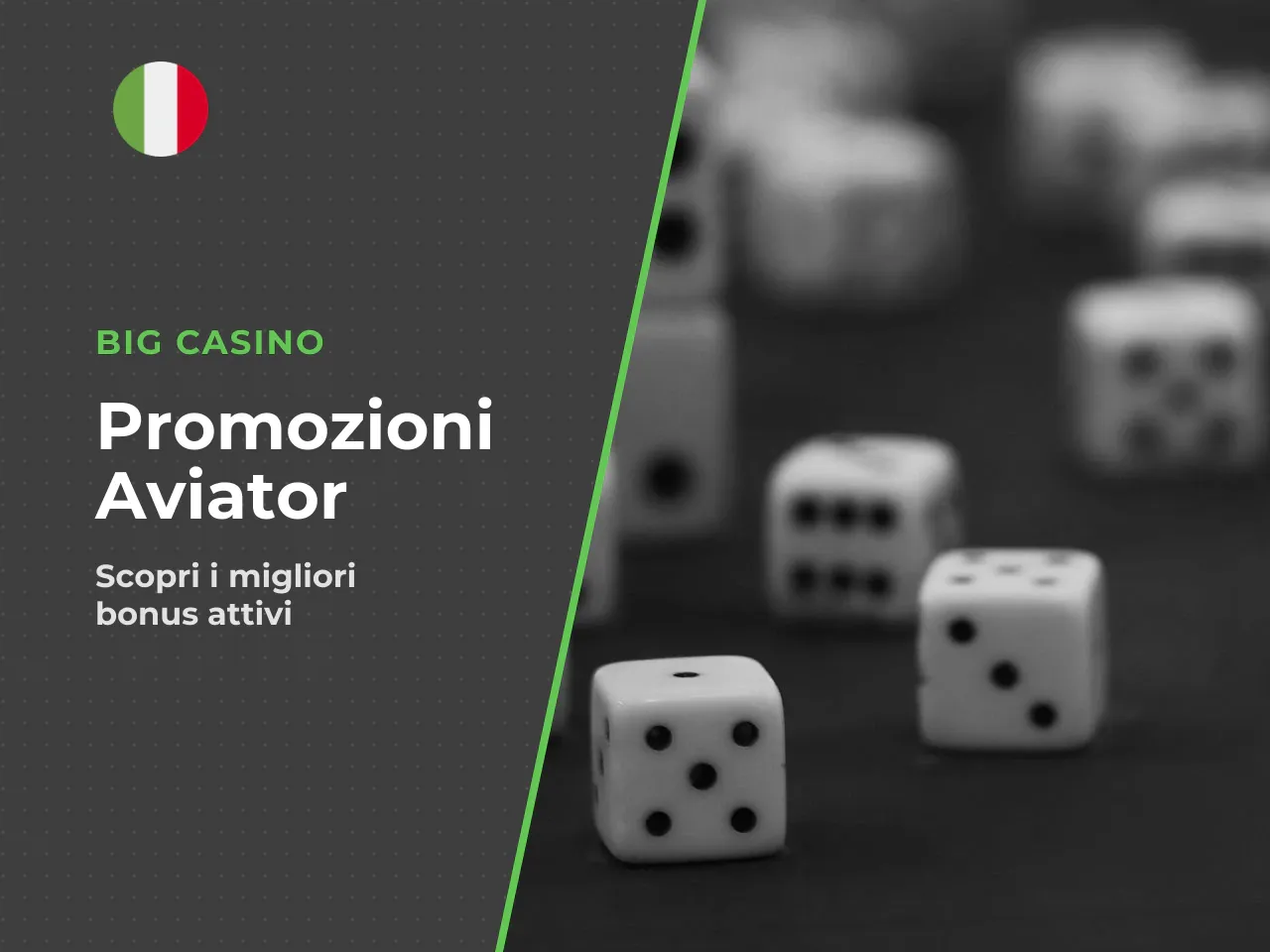 Bonus, promozioni e vantaggi reali per chi vuole provare Aviator. **Informazione di carattere generale.** Le condizioni di bonus e wagering variano per ogni operatore e possono cambiare nel tempo. Pri