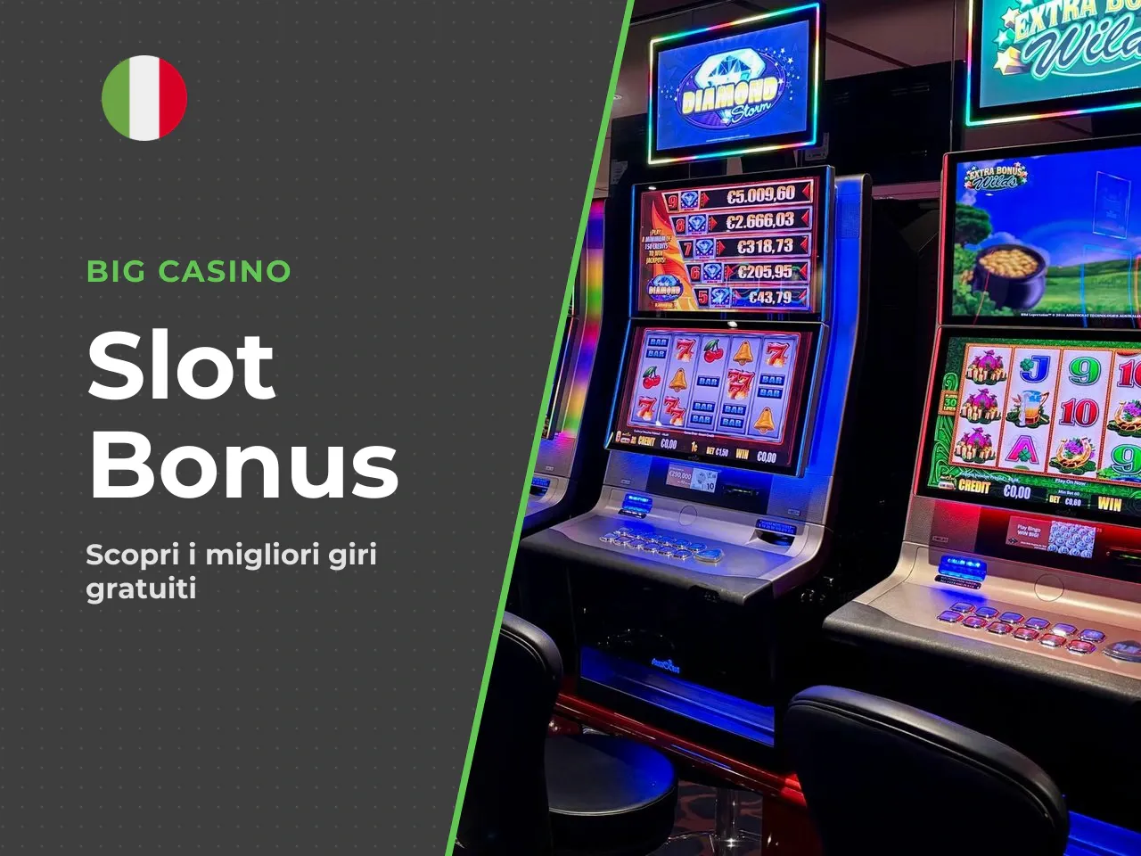 Bonus e free spin sulle slot. I 200 free spin di BIG Casino erano vincolati non alla generica categoria slot, ma a oltre **30 titoli specifici** della famiglia Slot Rosa Capecod, tra cui: *Bella Napol