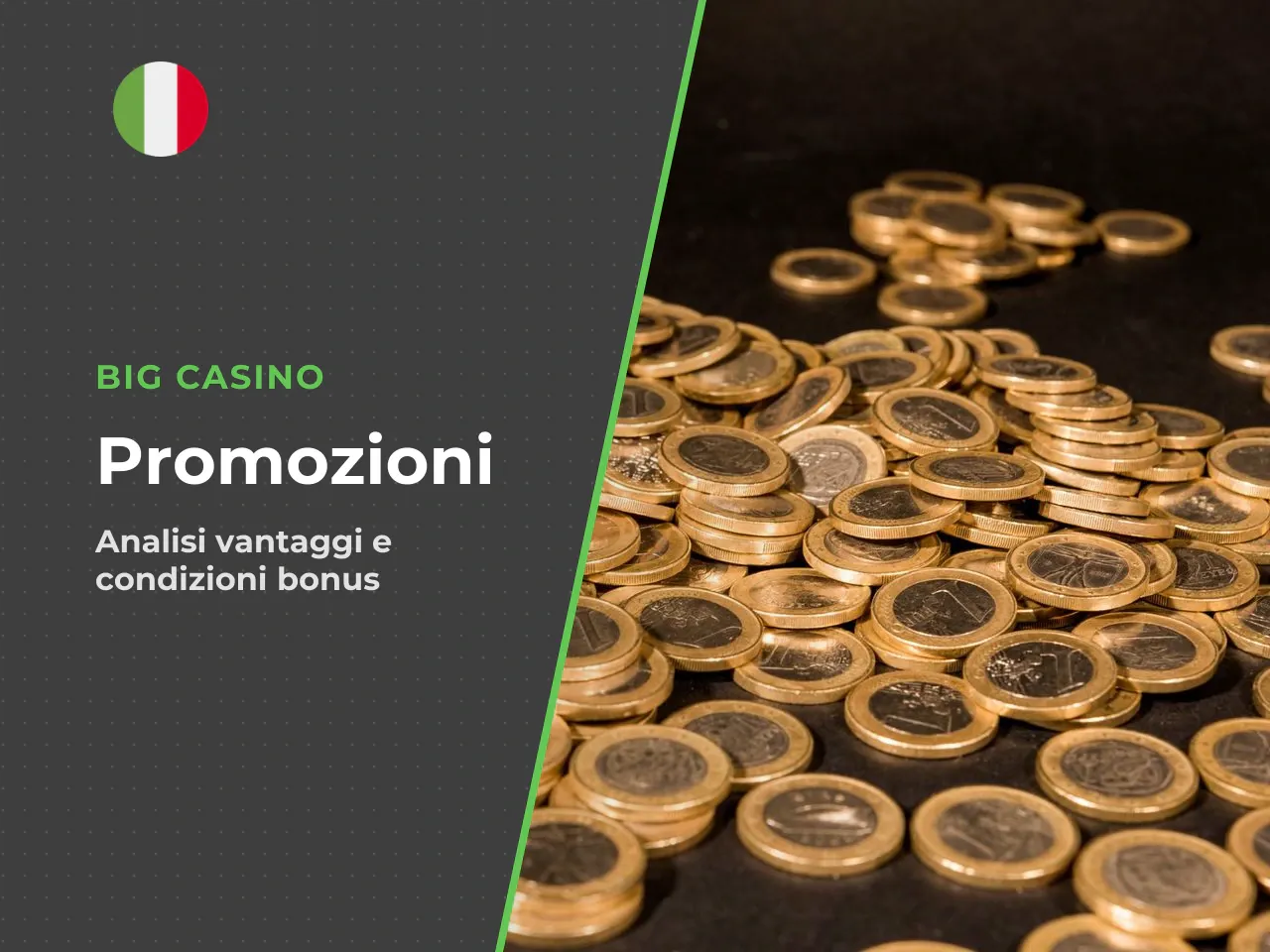 Bonus, promozioni e vantaggi prima di