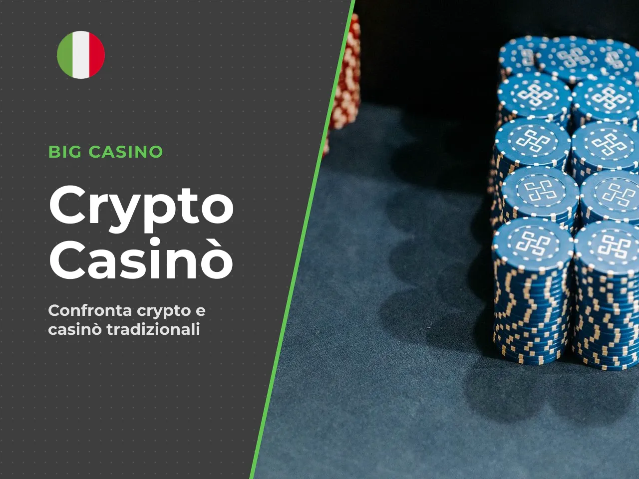 Differenza tra crypto casino e casinò online tradizionali. Chi si avvicina per la prima volta ai crypto casino spesso si chiede: "Ma in pratica, cosa cambia rispetto a un casinò online classico?" Le d