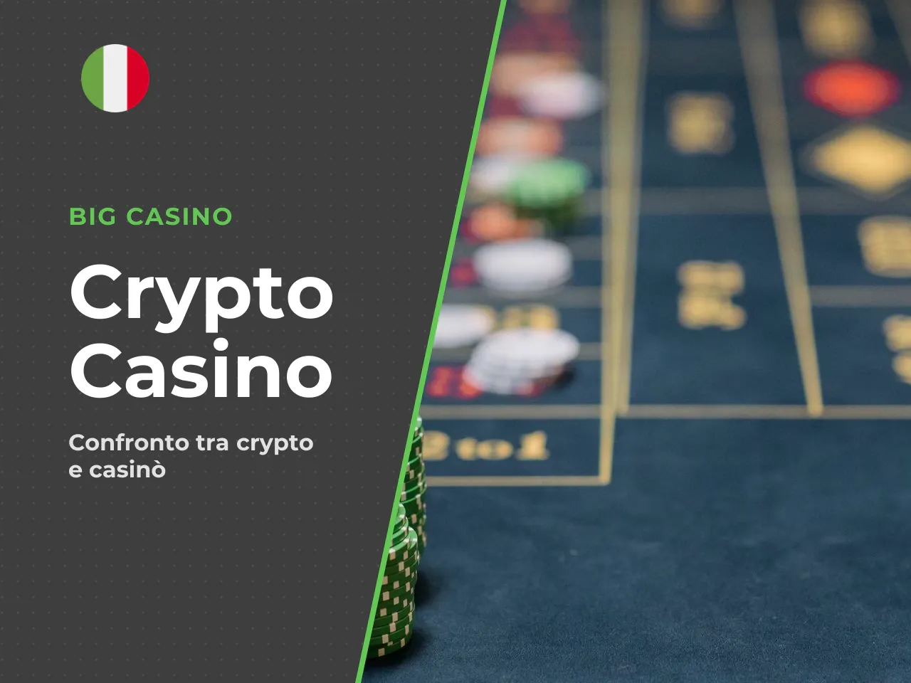 Differenza tra crypto casino e casinò