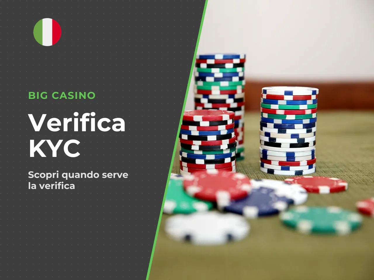 Quando un crypto casino richiede KYC. La maggior parte dei crypto casino adotta un modello **light-KYC**: la registrazione richiede solo un indirizzo email e una password, senza upload immediato di do