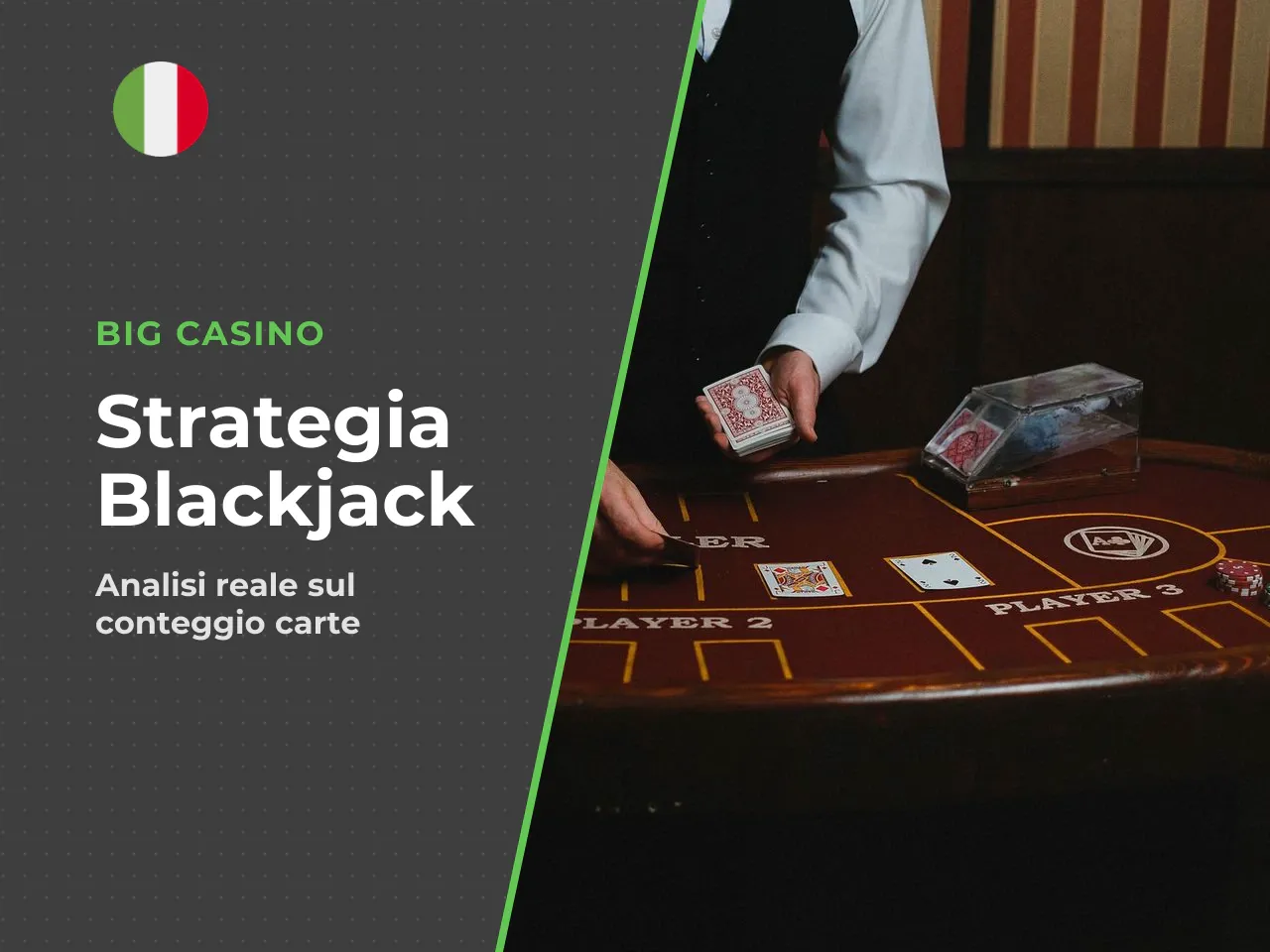 Il conteggio delle carte: funziona nel blackjack online?. Il conteggio delle carte è la tecnica avanzata più famosa del blackjack, resa celebre dal film *"21"* e dalla storia del MIT Blackjack Team. S