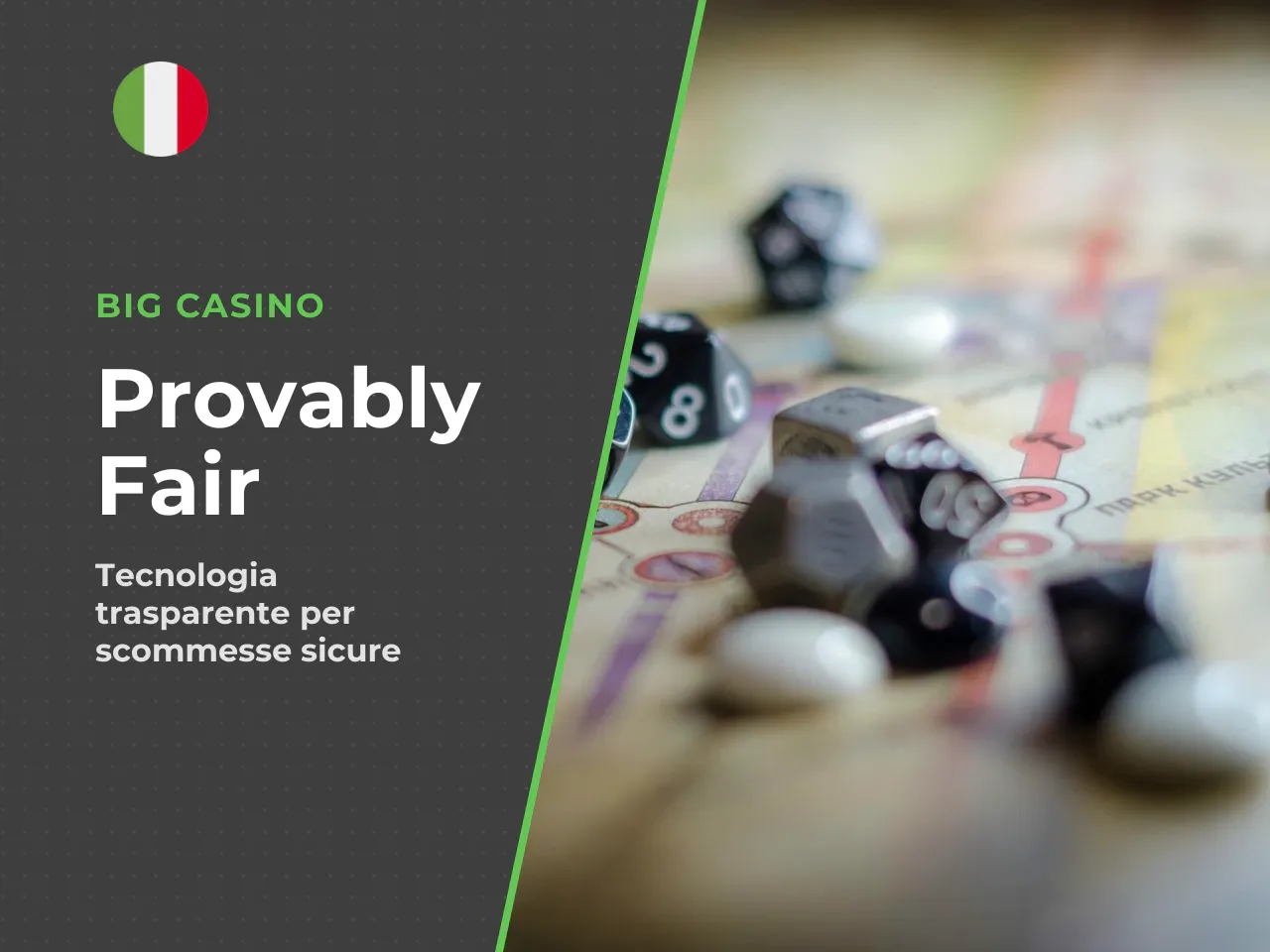 Tecnologia Provably Fair cos'è e come