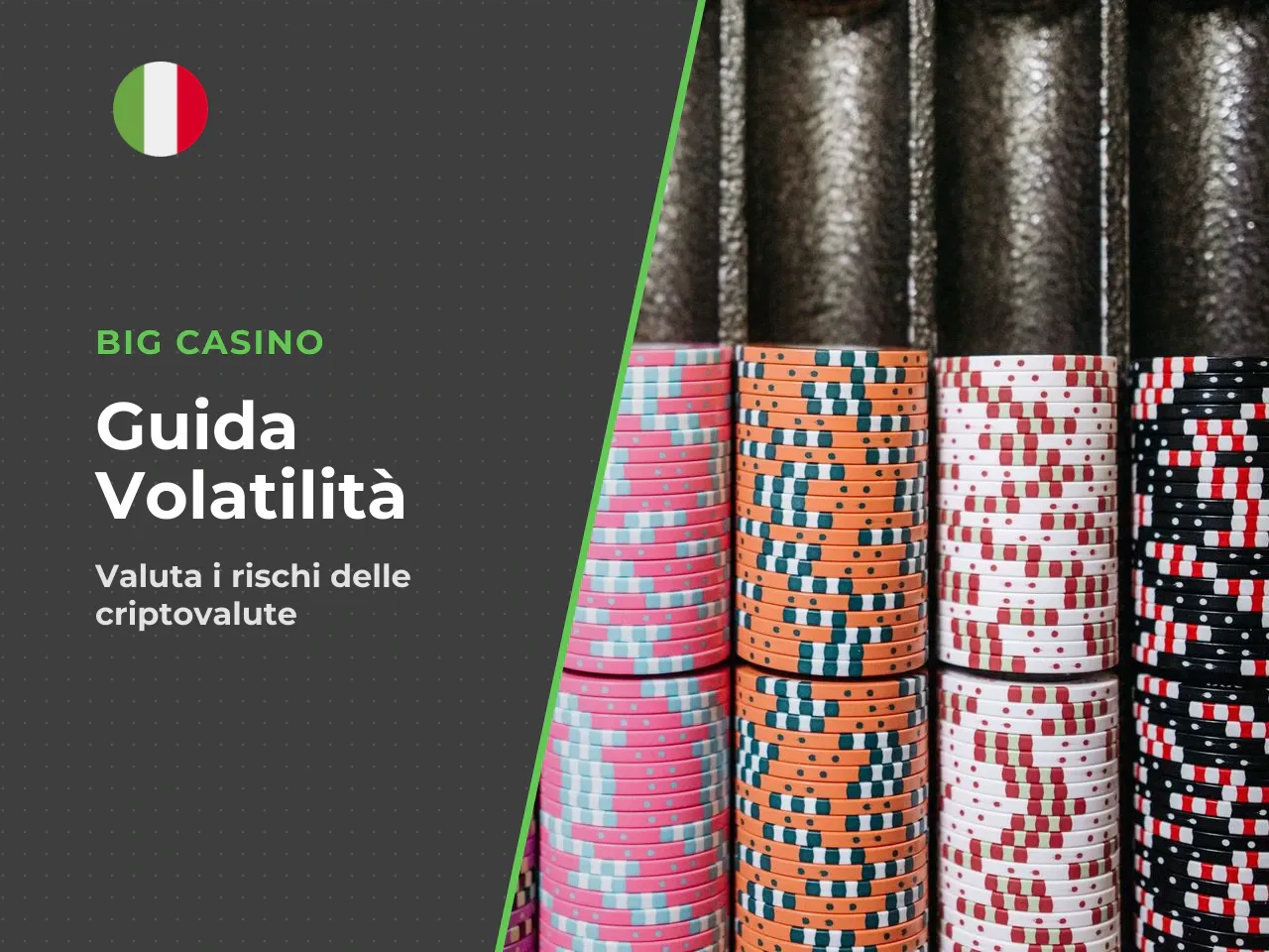 Gli aspetti da valutare prima di registrarsi. - **Volatilità.** Se giochi con Bitcoin o Ethereum, il valore del tuo bankroll può oscillare anche del 5-10% in un giorno — senza che tu abbia piazzato un