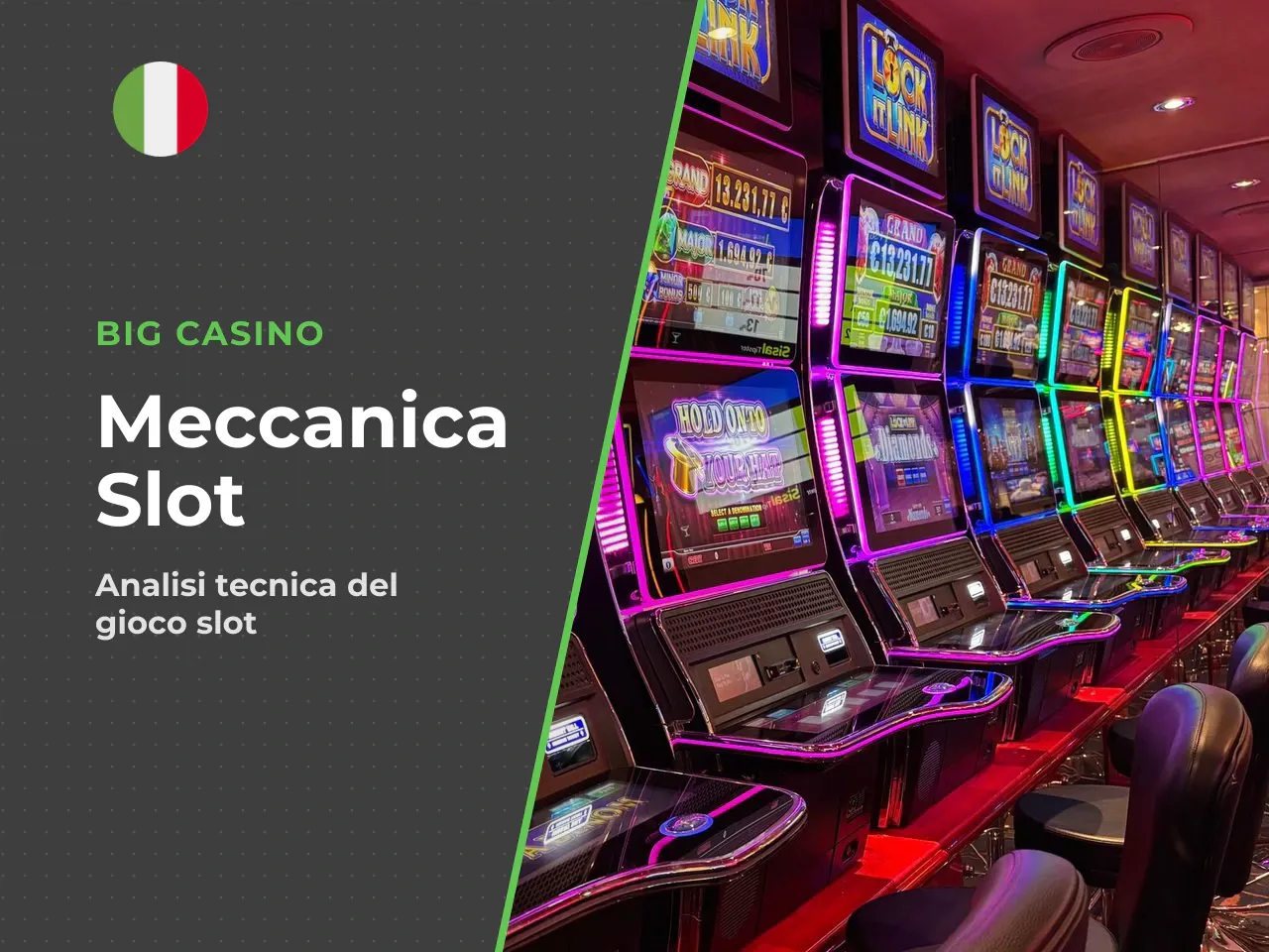Campo di gioco, rulli e vincite