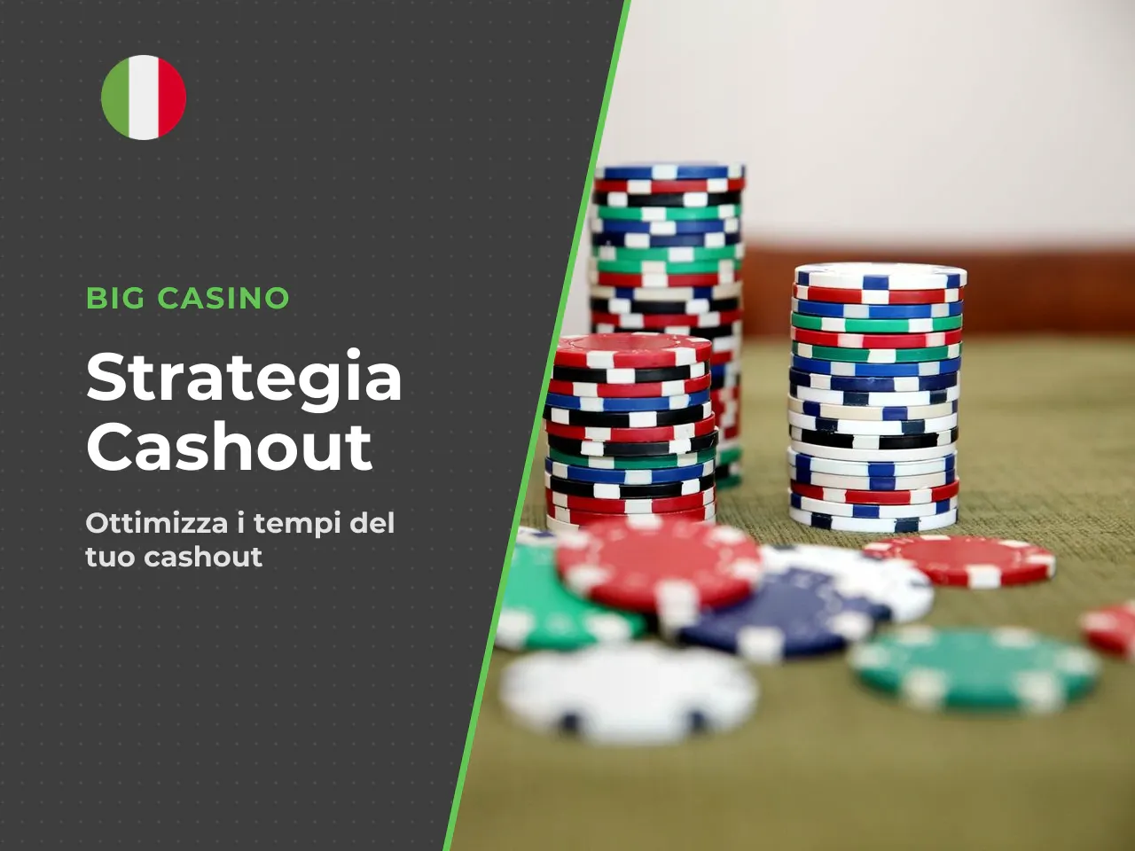 Dalla puntata al cash-out. Dal momento